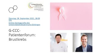 GCCC Patientenforum quotBrustkrebsquot [upl. by Allenaj983]