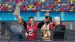 Madden NFL 25  Atlanta Falcons Super Bowl Video Intro amp Celebration [upl. by Norina]