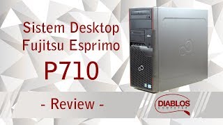 Review Fujitsu Esprimo P710  un sistem desktop foarte silențios [upl. by Nicole]