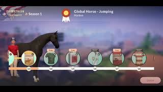 Equestrian the Game  Global Horse Intermediate Gameplay Androidios Part 17 [upl. by Dannel]