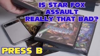 Is Star Fox Assault Really That Bad Review  PressB [upl. by Anival41]