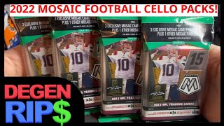 Pink Camo 2022 Mosaic Football Cello Pack Review [upl. by Ailemrac]