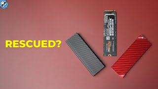 Can a budget M2 heatsink save a hot SSD ft Jonsbo M2 Heatsink [upl. by Pettiford94]