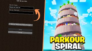 Minecraft Parkour Spiral Server IP Address [upl. by Anneyehc]