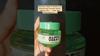 How Aloe Vera Gel for Face Can Boost Your Skincare Routine 🌟 skincareroutine glowingskin shorts [upl. by Amahs]