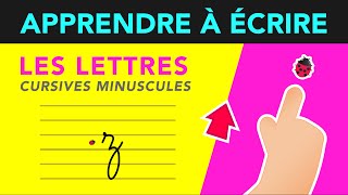 ✏️ Comment écrire la lettre Z en attaché  Écriture cursive minuscule maternelle  CP  IEF [upl. by Ricarda]