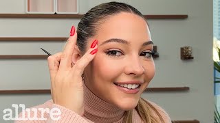 Madelyn Clines 10Minute Beauty Routine  Allure [upl. by Hewett]