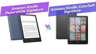 📚 Kindle Showdown Paperwhite VS Colorsoft 🤔 [upl. by Eshman569]