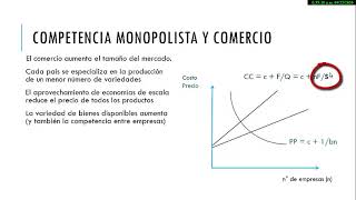 Unidad 5 Economías de escala y comercio Parte 2 de 3 [upl. by Felicity234]