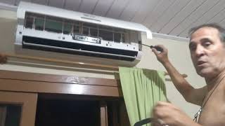 Ar condicionado Electroluz desligando sozinho [upl. by Narak]