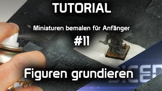 Tutorial Figuren richtig grundieren  Miniaturen bemalen für Anfänger  DICED [upl. by Okimik]