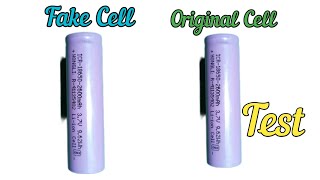 18650 37V 2600 mAh Lithiumion Rechargebal CellOriginal Na Copy Chak18650 Battery Capacity Test [upl. by Llehsam]