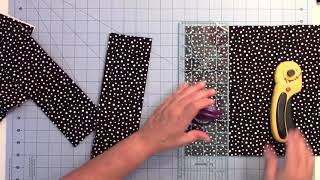 Twinkle Star Quilt Tutorial  4  PreCutting Fabric Quiltworx Pattern [upl. by Rosse]