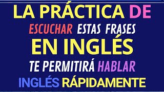 ✅ESCUCHA ESTO 20 MINUTOS TODOS LOS DIAS✅ Y HABLARÁS INGLÉS PERFECTO 📚APRENDER INGLÉS RÁPIDO ✨ [upl. by Siramed]