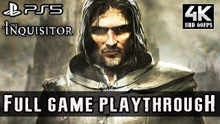 THE INQUISITOR PS5 FULL GAME  GAMEPLAY MOVIE WALKTHROUGH【4K60ᶠᵖˢ UHD】NO COMMENTARY [upl. by Attah]