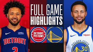 PISTONS at WARRIORS  FULL GAME HIGHLIGHTS  January 5 2024 [upl. by Susanetta]