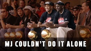 Charles Barkley argues how MJ started winning titles only after Scottie Pippen arrived [upl. by Enailuj]