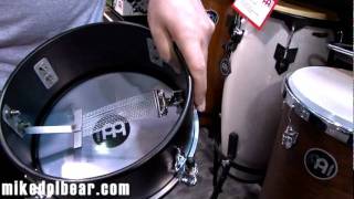 NAMM 2012 Meinl Snare Timbale amp Travel Cajon [upl. by Harpole630]