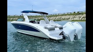 2019 Sea Ray 290 SDX with 250 HP Outboards For Sale [upl. by Adiam]