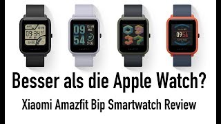 XIAOMI BIP SMARTWATCH  BESSER ALS APPLE [upl. by Waynant]