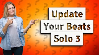 How do I update my Beats Solo 3 [upl. by Ayahsal]