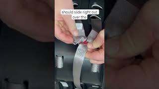 How to REMOVE the shoulder straps on the Chicco KEYFIT Car Seat  Tips for removal [upl. by Toolis]