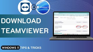 How To Download TeamViewer In Windows 1110 2024  Download TeamViewer in Laptop PC [upl. by Schulze]