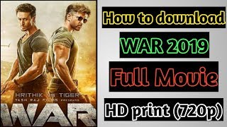 How to download war movie 2019 [upl. by Esele]