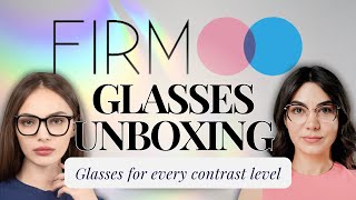 Glasses for your contrast level  New Glasses Try On amp Unboxing Haul  Affordable Glasses Review [upl. by Philoo]