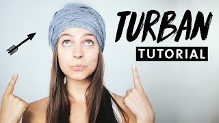 Turban Haarband Tutorial  3 Styles  Fettige Haare SO WHAT [upl. by Goober]