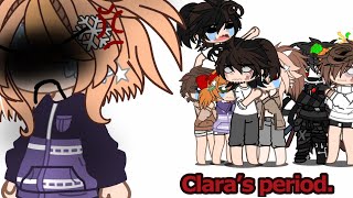 When Clara’s on her period🩸afton family skit FNaf [upl. by Astred146]