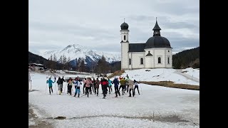 Skiing holiday in Seefeld and train to Innsbruck [upl. by Maleen701]