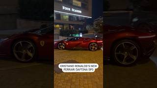 Cristiano Ronaldo Ferrari Daytona Price ferrari cristianoronaldo [upl. by Asiole]