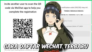 Cara Daftar Akun WeChat Terbaru Tanpa Bantuan Scan QR [upl. by Itnava]