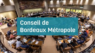 Conseil de Métropole du vendredi 15 mars 2024 à 10h [upl. by Nennarb1]