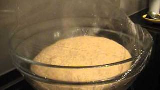 Bread dough rising [upl. by Lipsey]