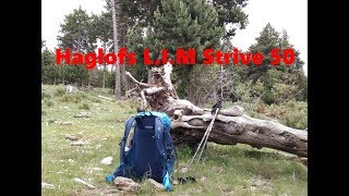 Легкоходный рюкзак Haglofs LIM Strive 50 [upl. by Juley]