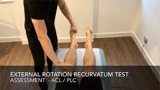 External Rotation Recurvatum Test [upl. by Jolyn489]