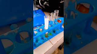 organic chemistry lab 🧪🧫pharmacycollege experiment chemistry reels [upl. by Faletti]