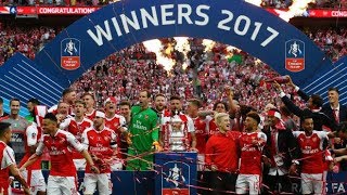 Arsenal 2017 FA Cup Winners Journey [upl. by Whitson]