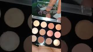 Affordable eyeshadow palet glam 21makeup only 250🤩😱 [upl. by Melak]