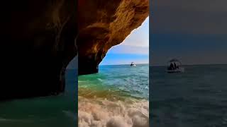 Sea cave in Portugal 🇵🇹 travel shorts [upl. by Anita]