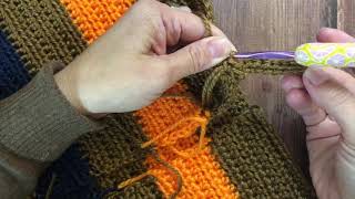 How to add crochet ribbing [upl. by Abagael]