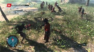 Assassins Creed IV Black Flag  Devils Advocate Defend Blackbeard on Ground Sword amp Gunplay [upl. by Nyrraf641]