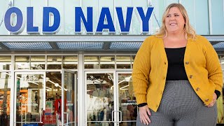 Plus Size Old Navy Try On Haul Fall Fashion [upl. by Barde]