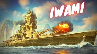 Iwami Battleship Kind of Ho Hum  World of Warships Legends [upl. by Naylor379]