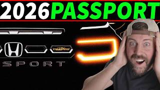 Hondas allnew 2026 Passport TEASED  Full breakdown and expectations [upl. by Htrow727]