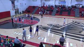 Jefferson High School vs Hubbard High School Womens Varsity Basketball [upl. by Asta526]