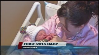 First Baby of 2015 Born in Green Bay [upl. by Anirt122]