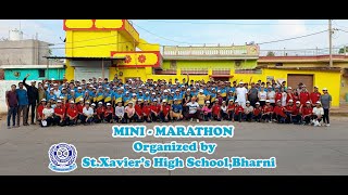 Mini Marathon  St Xaviers High School Bharni  11042024 [upl. by Hahsi514]